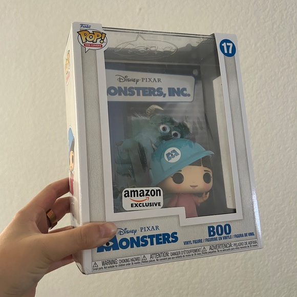 Funko Pop! VHS Covers #17 – Boo (Monsters, Inc) Amazon Exclusive – New in Box - Picture 9 of 10